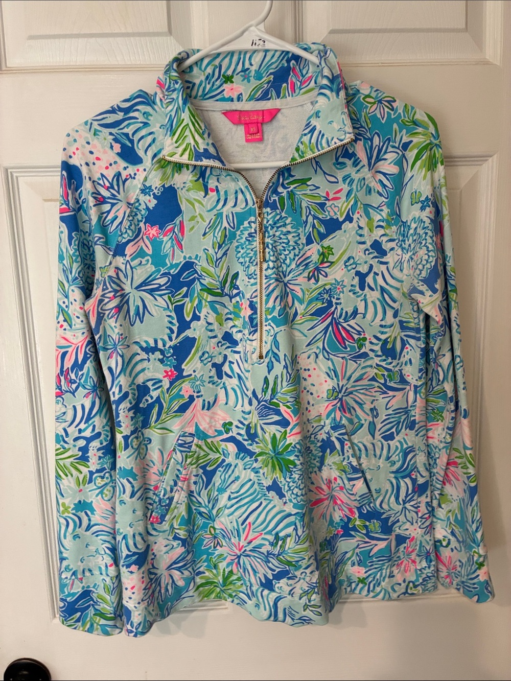 Lilly Pulitzer Skipper 1/4 zip Popover